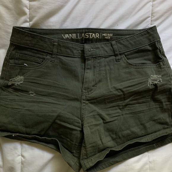 Green Shorts - Picture 2 of 4